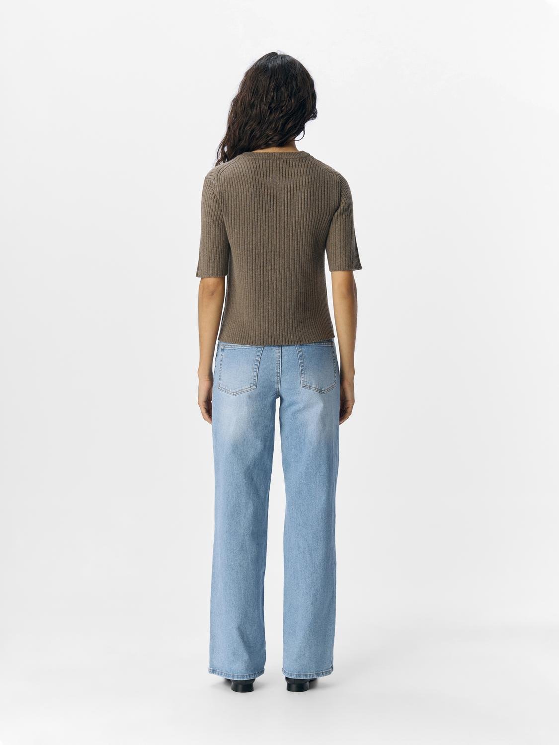 OBJELVA Pullover - Morel - VERO MODA & VILA Bergvik